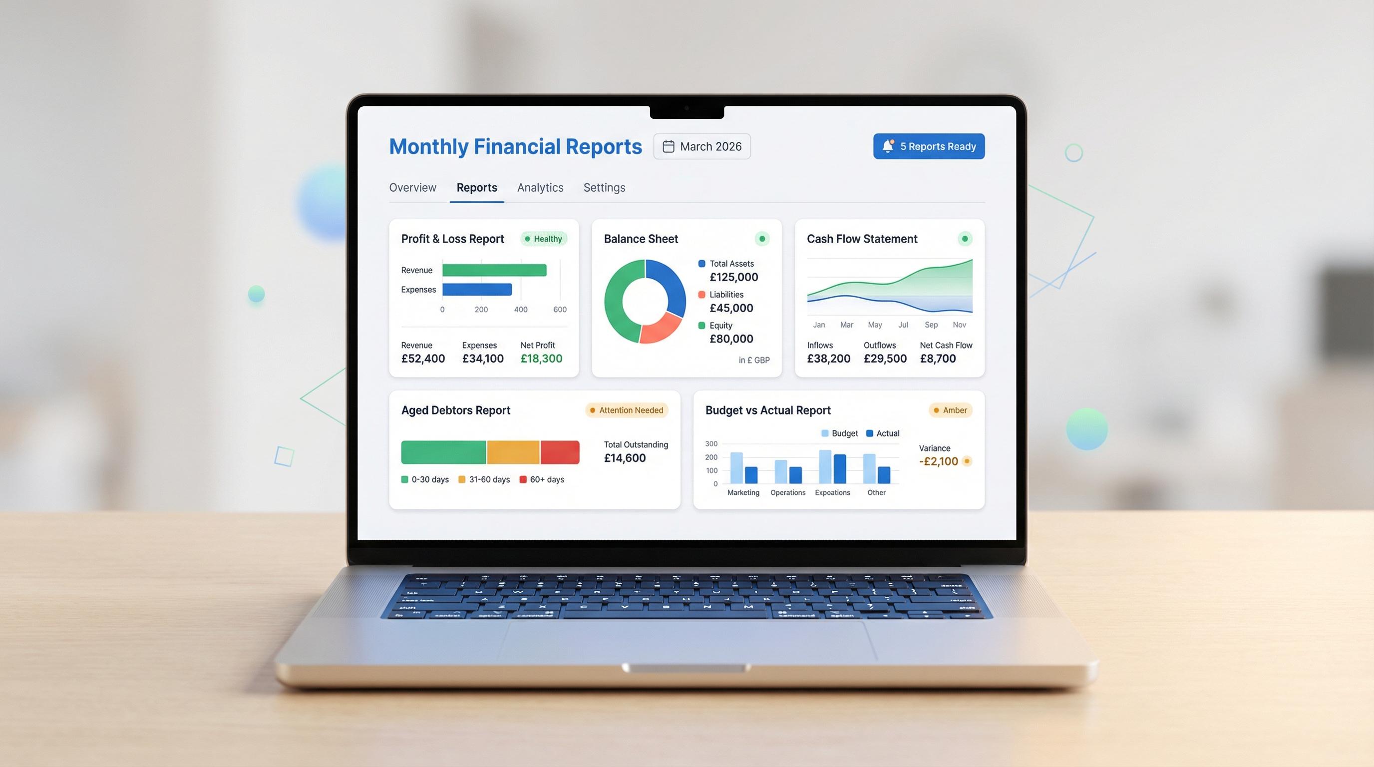 5 Financial Reports Every UK Business Should Review Monthly